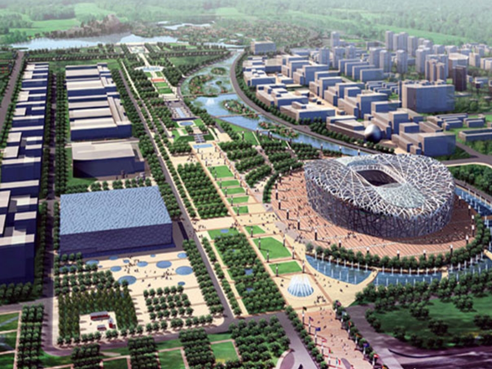 Олимпийский парк Пекина